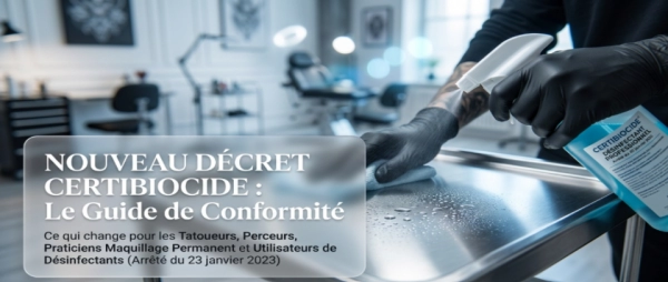 Certibiocide Désinfectants : ce qui change pour les professionnels depuis le 1er janvier 2026