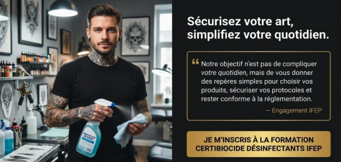 Inscription à la formation Certibiocide désinfectants IFEP en Normandie Inscription à la formation Certibiocide désinfectants IFEP en Normandie